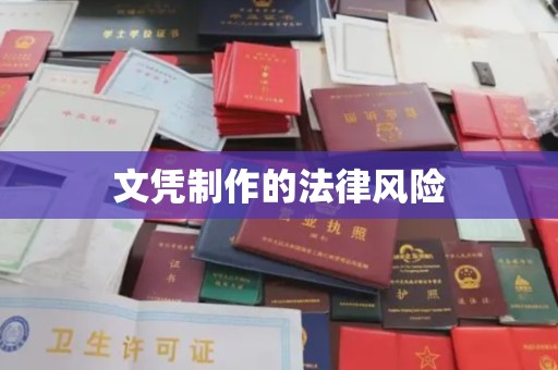 南郑文凭制作的法律风险